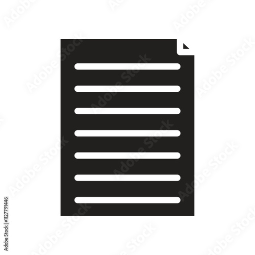 Documents icon Thin line art collection