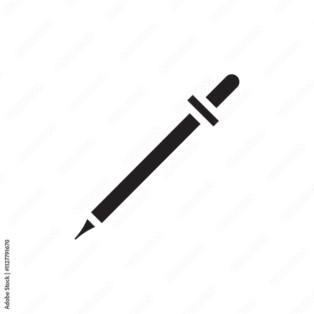 Eye dropper icon Thin line art collection Eye dropper icon Thin line art collection