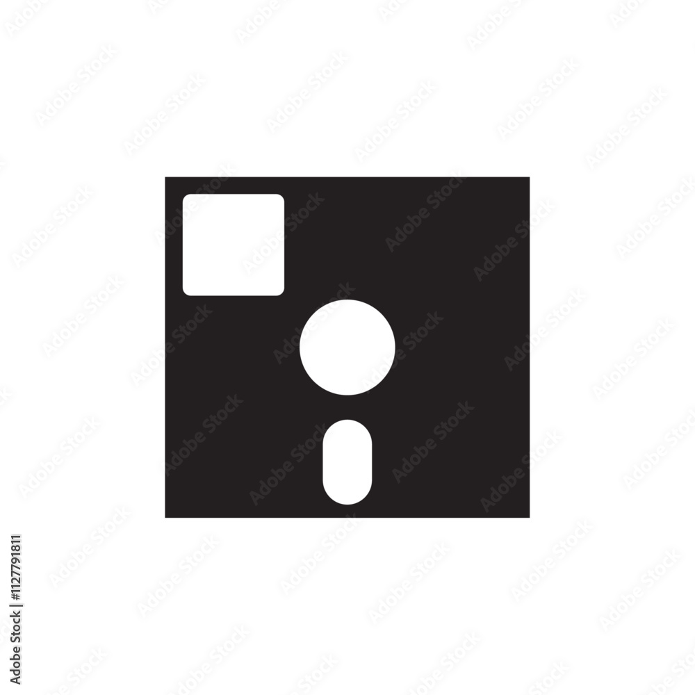 Floppy disk icon Thin line art collection Floppy disk icon Thin line art collection