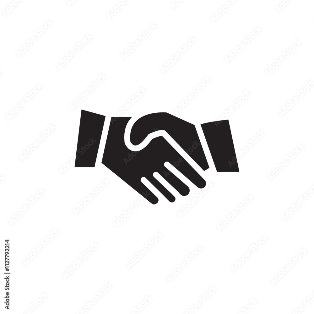 Handshake icon Thin line art collection Handshake icon Thin line art collection