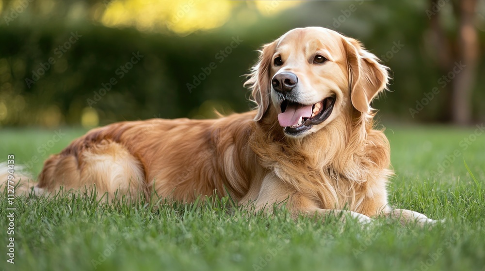 A joyful dog playing on green grass, looking happy and energetic on a bright summer day, with a focus on the dog's movement and expression. A joyful dog playing on green grass, looking happy and energetic on a bright summer day, with a focus on the dog's movement and expression.