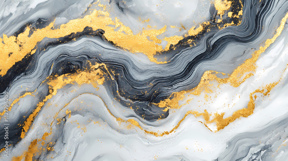 White marble texture with golden veins. Marble. Illustration White marble texture with golden veins. Marble. Illustration