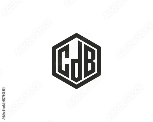 CDB logo design vector template. CDB