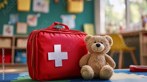 Essential First Aid Kit in School for Child Safety Preparedness