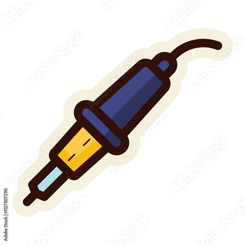soldering iron tool sticker