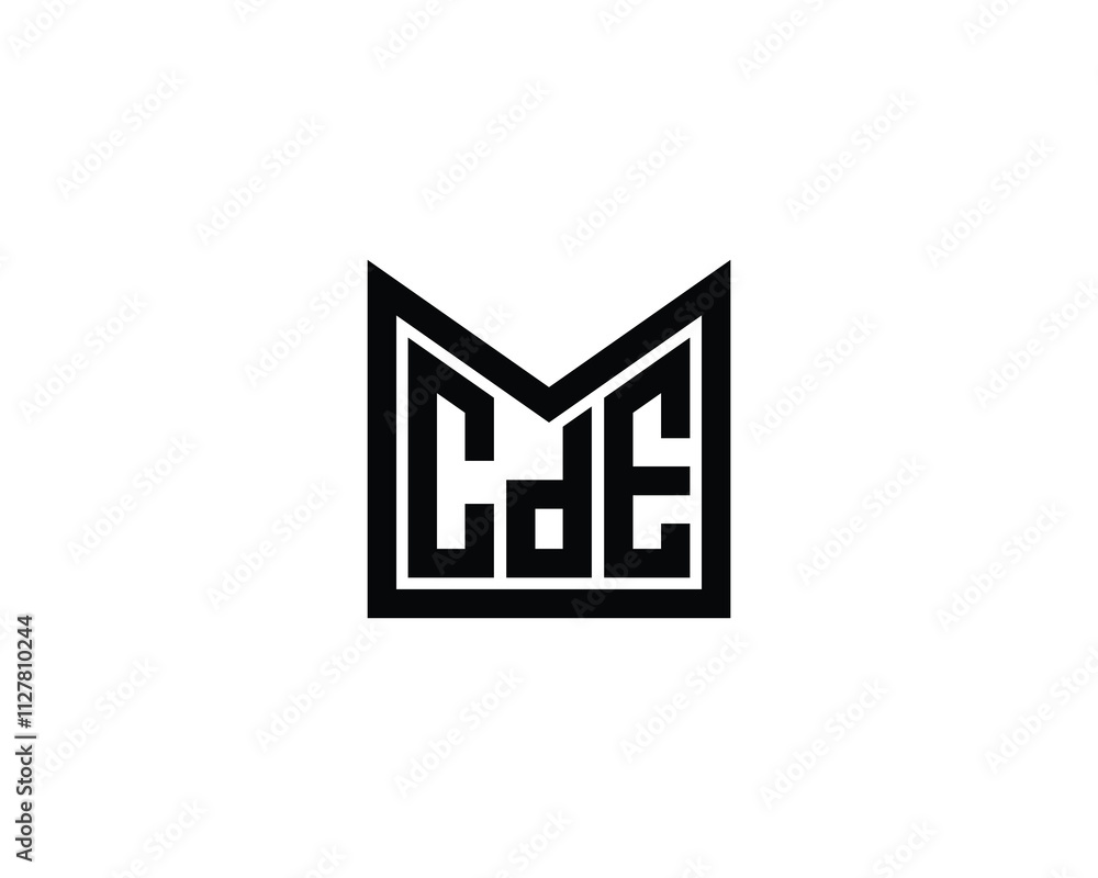 CDE logo design vector template. CDE CDE logo design vector template. CDE
