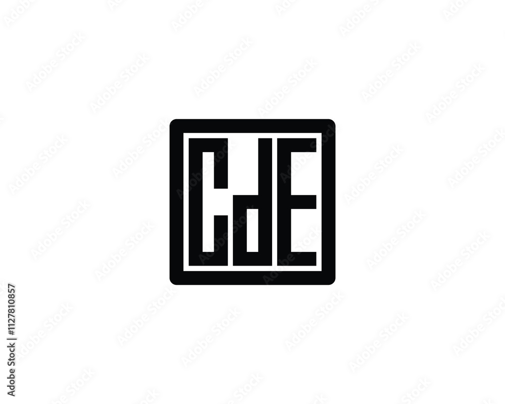 CDE logo design vector template. CDE CDE logo design vector template. CDE