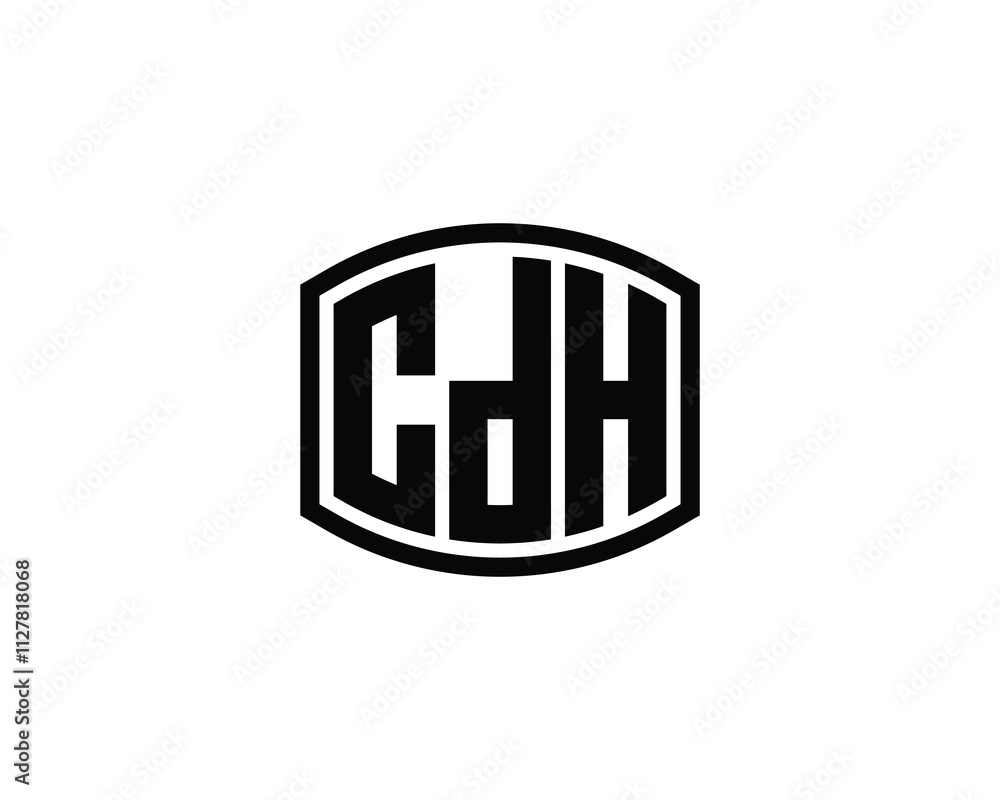 CDH logo design vector template. CDH CDH logo design vector template. CDH