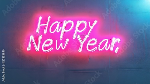 Neon New Year’s Cheer for Modern Celebrations photo