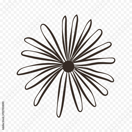 Hand drawn spring flowers illustration. floral illustration