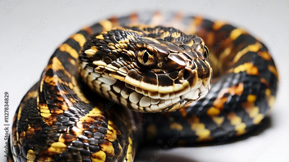 close up of a snake close up of a snake