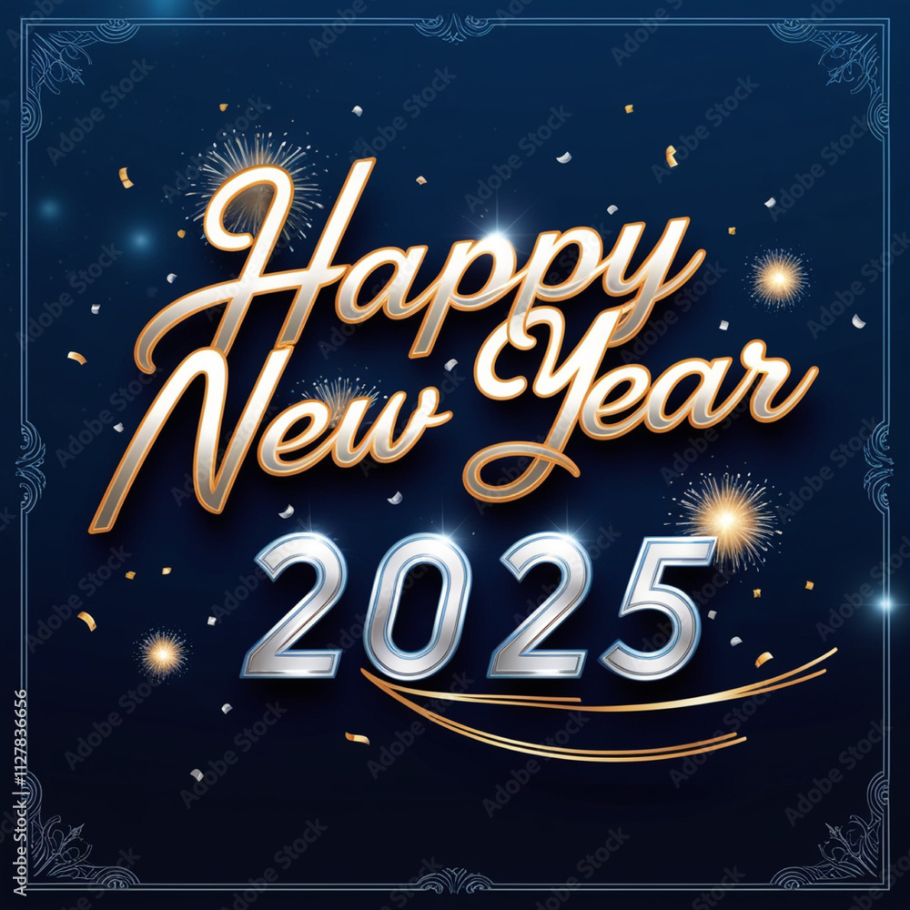 Happy New Year banner Happy New Year banner