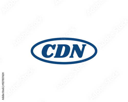 CDN logo design vector template. CDN