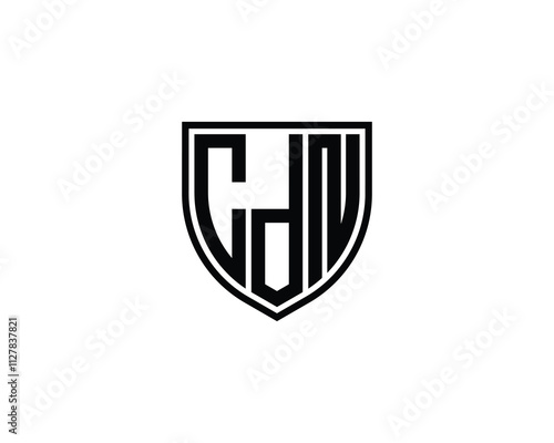 CDN logo design vector template. CDN