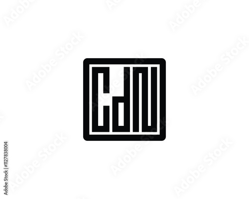 CDN logo design vector template. CDN