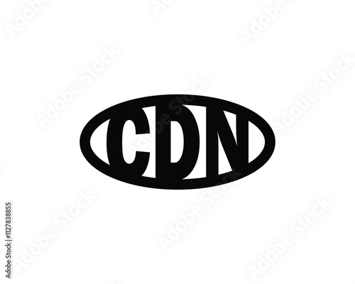 CDN logo design vector template. CDN
