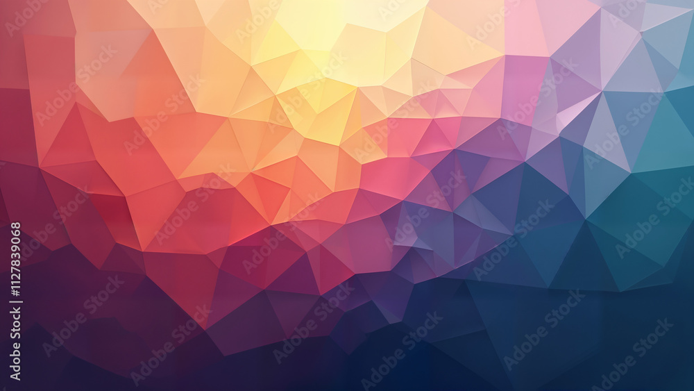 Fototapeta premium Dynamic Abstract Geometric Background