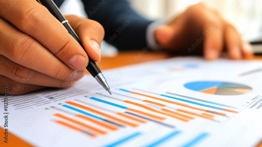 Confident businessmansigning a contract,
surrounded by financialdocuments, symbolizing priceguarantees and businesssecurity. Confident businessmansigning a contract,
surrounded by financialdocuments, symbolizing priceguarantees and businesssecurity.