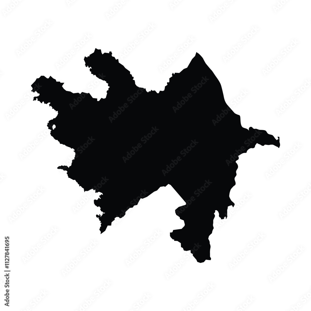 azerbaijan map icon azerbaijan map icon