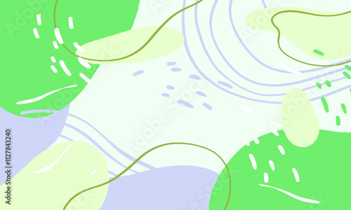 Hand drawn minimal background. Hand drawn abstract shape background