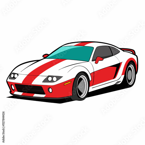 red sports car