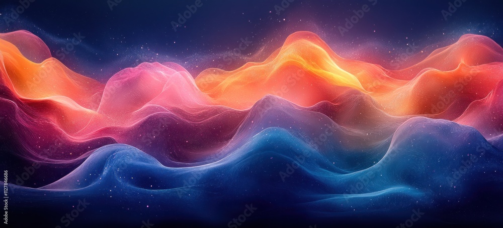 Vibrant Gradient Background Abstract Design with Flowing Colors Soft Light and Dark Texture Vibrant Gradient Background Abstract Design with Flowing Colors Soft Light and Dark Texture