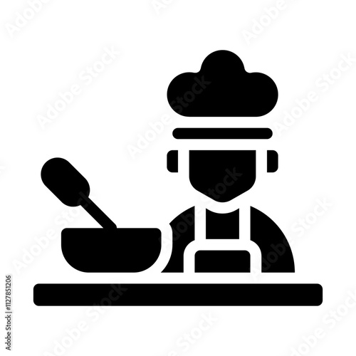 Cooking solid icon