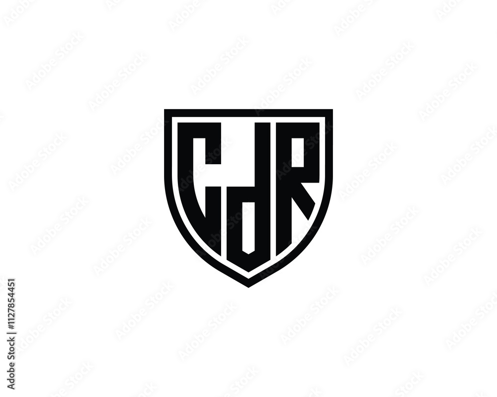 CDR logo design vector template. CDR CDR logo design vector template. CDR