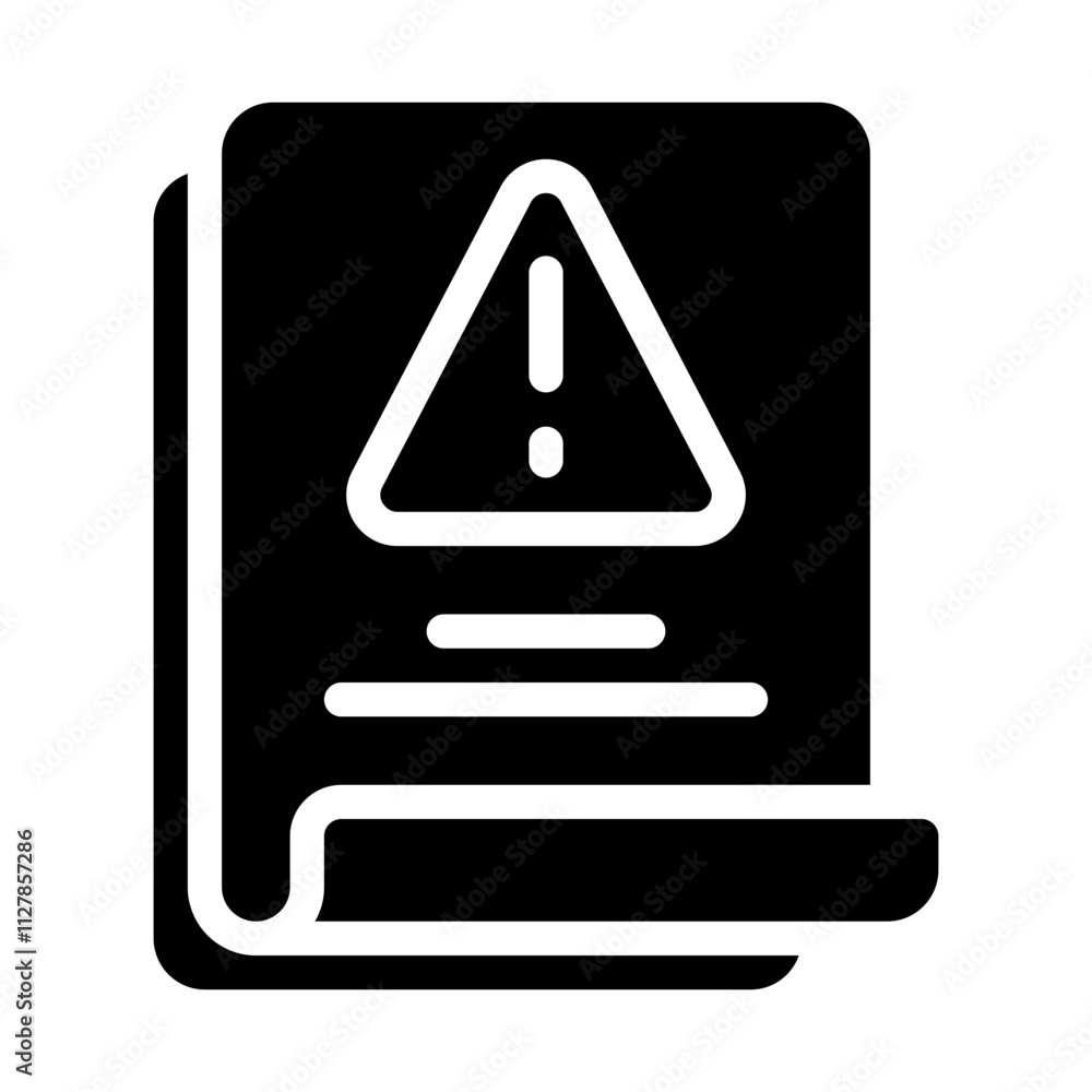 Contingency solid icon Contingency solid icon