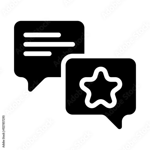 Feedback solid icon
