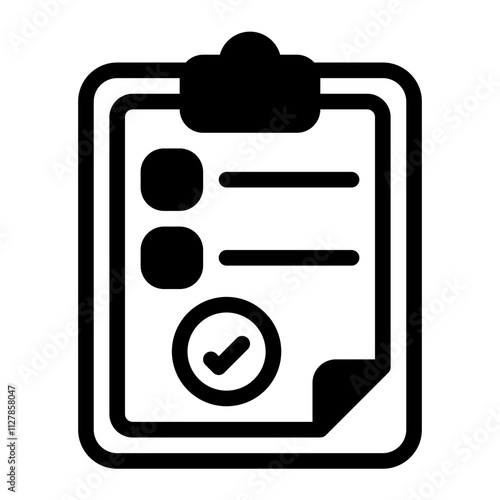 Compliance glyph icon
