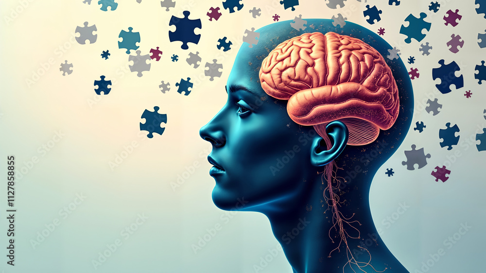Obraz premium Cognitive Psychology and the Puzzle of the Mind