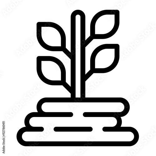 Sprout line icon