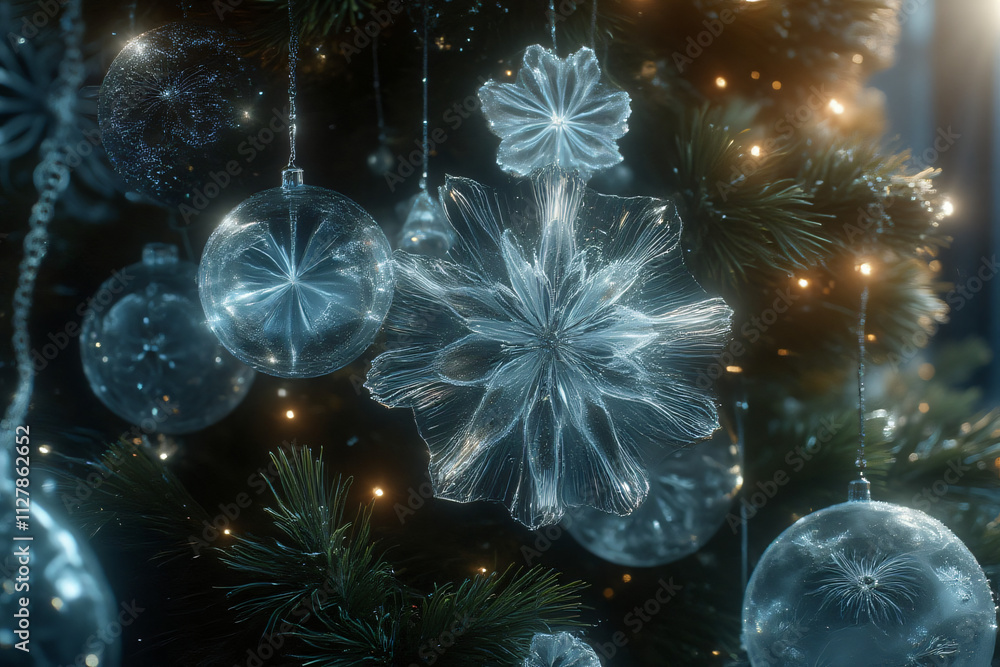 Fototapeta premium Closed up Christmas decoration
