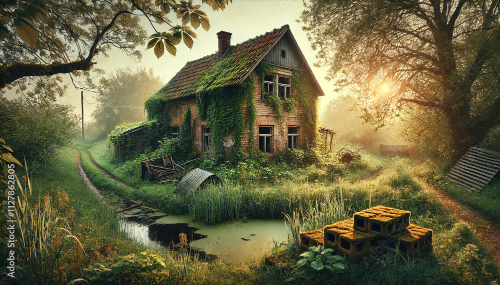Nature Reclaims the Forgotten Home Nature Reclaims the Forgotten Home