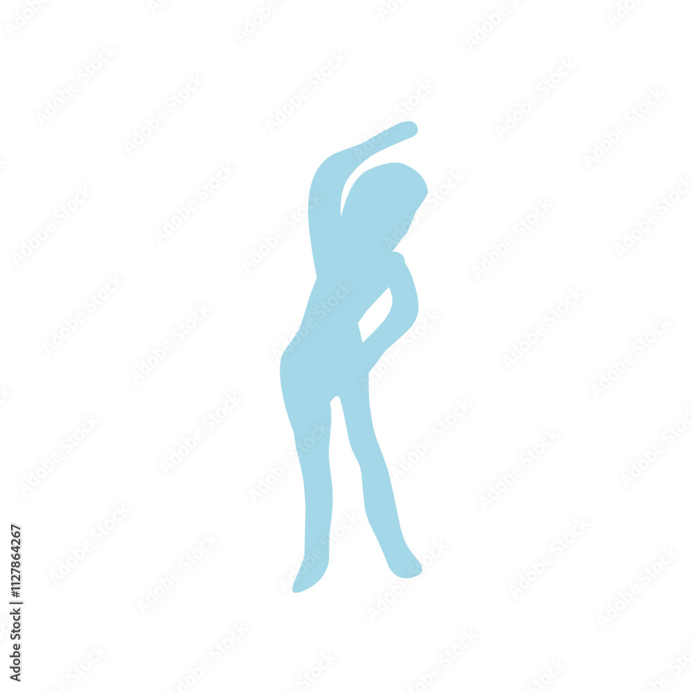 Illustration silhouettes party dance colorful Illustration silhouettes party dance colorful