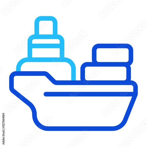 Barge duoline icon