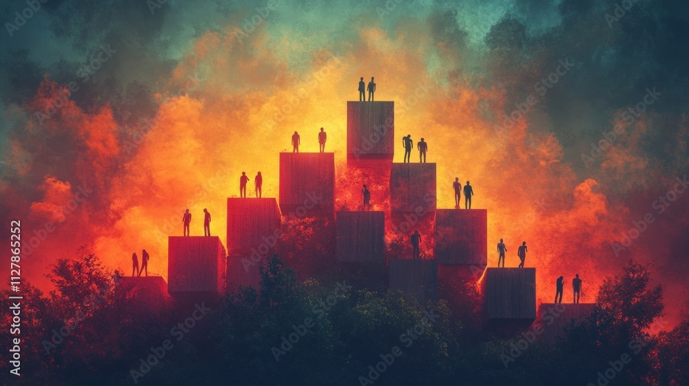 Fototapeta premium Personal Growth and Development Coaching for Career Advancement and Skill Improvement