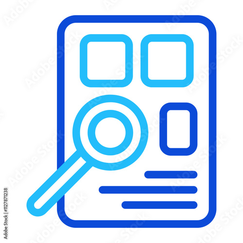 Job Searching duoline icon