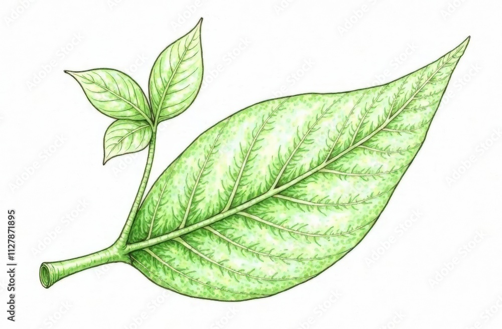 Obraz premium Leaf with Earth globe continuous line drawn. Linear world map with plant. Earth Day concept. Save the planet. Think about the environment. Paris Agreement concept. Ecology concept.