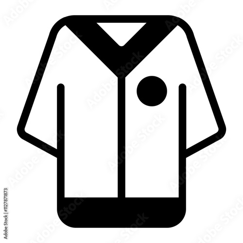 Graduation Toga glyph icon