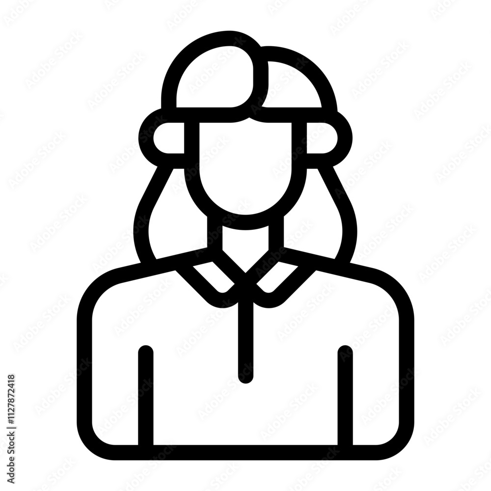 Teacher line icon Teacher line icon