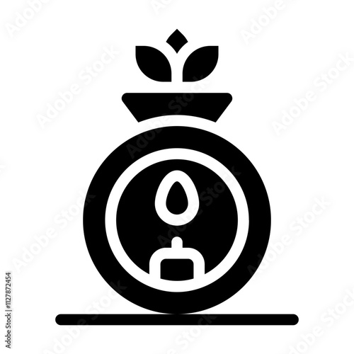 Aromatherapy solid icon
