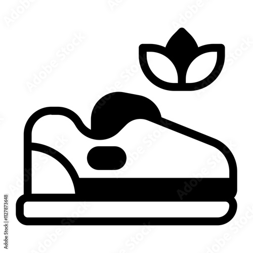 Sneakers glyph icon