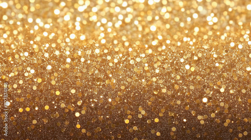 vivid shiny glamour gold glitter background pattern