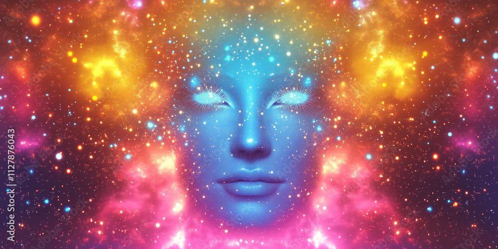 vivid shiny glamour face with glitter background pattern vivid shiny glamour face with glitter background pattern