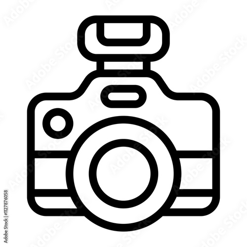 Camera line icon