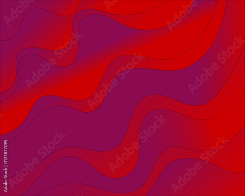 Holographic background with rainbow iridescent strains. Illustration of color interference.Vector abstract holographic background