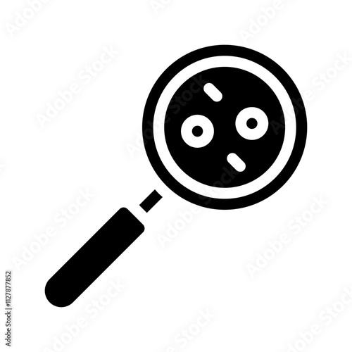 Bacterial solid icon