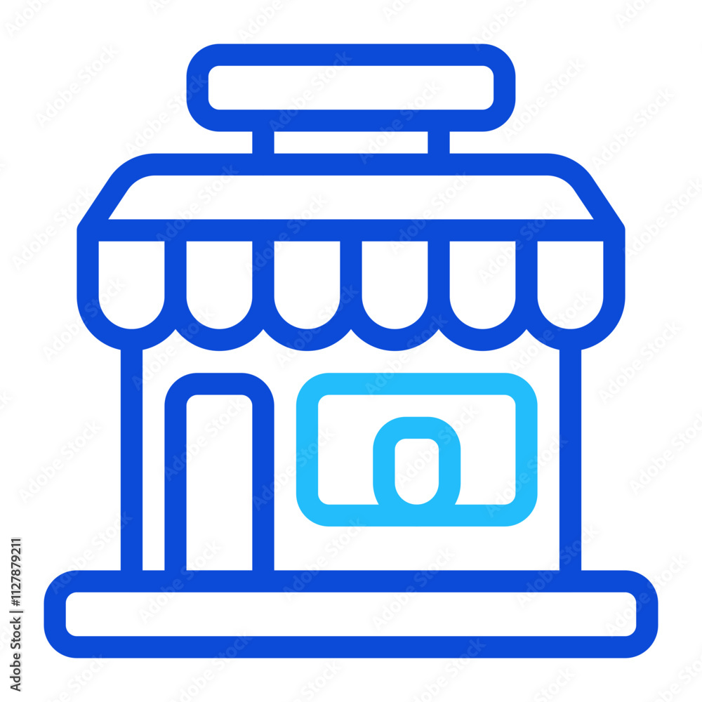 Coffee Shop duoline icon